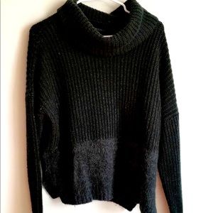 Long sleeve turtle neck sweater
